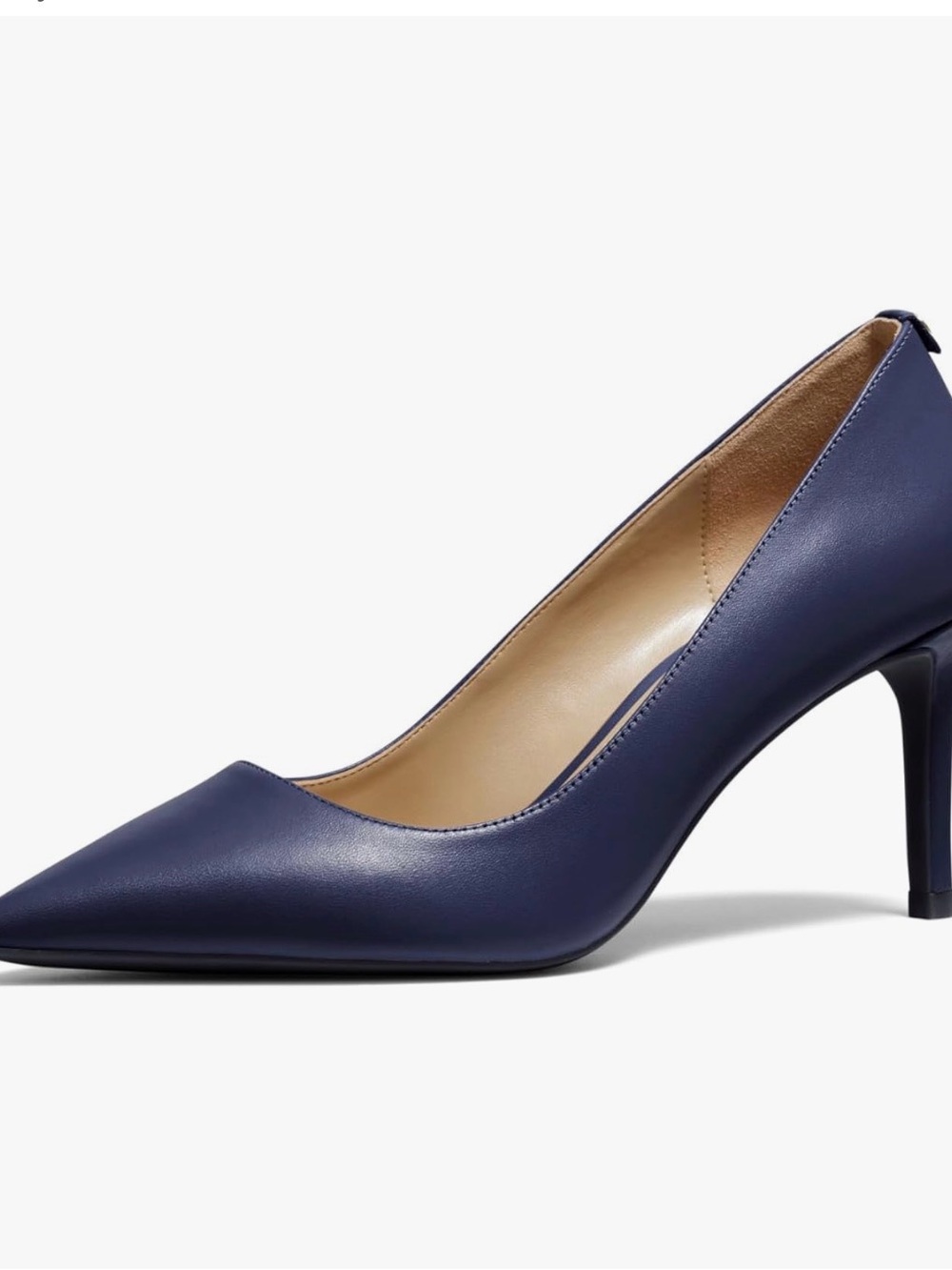 MICHAEL Michael Kors Navy Pointed Toe Pumps